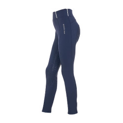 Legging menina Equestro x FISE full grip corte slim Blazer marinho Azul-marinho