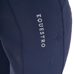 Legging menina Equestro x FISE full grip corte slim Blazer marinho Azul-marinho