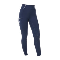Legging feminino Equestro x FISE full grip corte slim Blazer marinho Azul-marinho Legging feminino Equestro x FISE full grip corte slim Blazer marinho Azul-marinho
