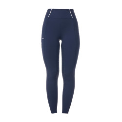 Legging feminino Equestro x FISE full grip corte slim Blazer marinho Azul-marinho Legging feminino Equestro x FISE full grip corte slim Blazer marinho Azul-marinho