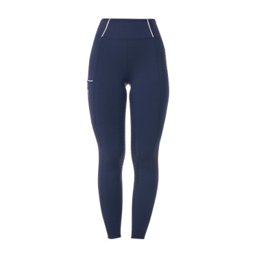 Legging feminino Equestro x FISE full grip corte slim Blazer marinho Azul-marinho Legging feminino Equestro x FISE full grip corte slim Blazer marinho Azul-marinho