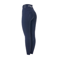 Legging feminino Equestro x FISE full grip corte slim Blazer marinho Azul-marinho Legging feminino Equestro x FISE full grip corte slim Blazer marinho Azul-marinho