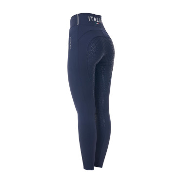 Legging feminino Equestro x FISE full grip corte slim Blazer marinho Azul-marinho Legging feminino Equestro x FISE full grip corte slim Blazer marinho Azul-marinho