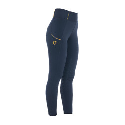 Legging feminino Equestro leve corte slim Blazer marinho Azul-marinho