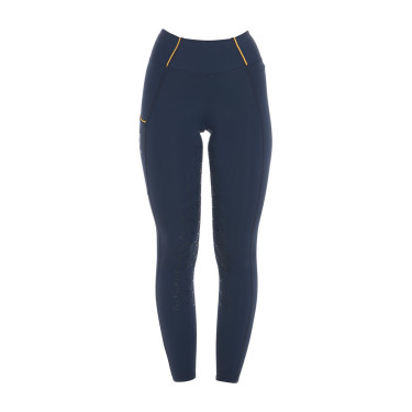Legging feminino Equestro leve corte slim Blazer marinho Azul-marinho