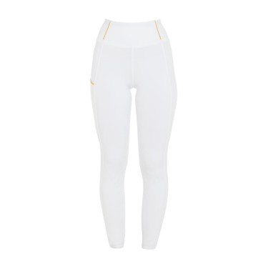 Legging feminino Equestro leve corte slim Branco