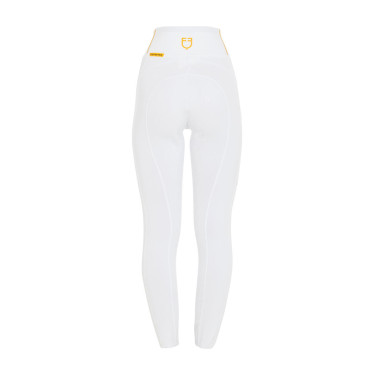 Legging feminino Equestro leve corte slim Branco