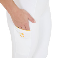 Legging feminino Equestro leve corte slim Branco