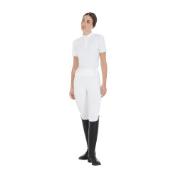 Legging feminino Equestro leve corte slim Branco