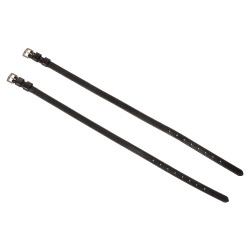Tiras de esporas Equestro com passadores fixos Preto Tiras de esporas Equestro com passadores fixos Preto