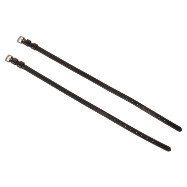 Tiras de esporas Equestro com passadores fixos Preto Tiras de esporas Equestro com passadores fixos Preto