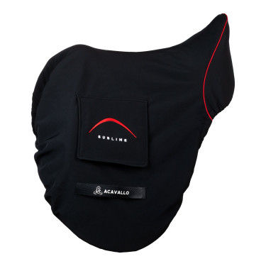 Capa de sela de dressage Acavallo Sublime Preto