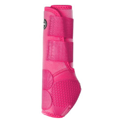 Guarnas traseiras western Platinum Pro Star Anatomic Fúcsia Rosa