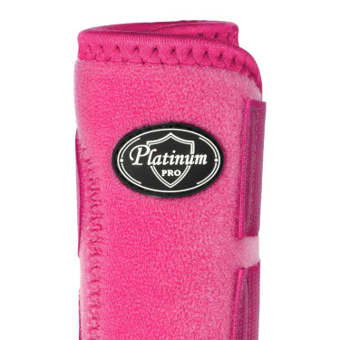 Guarnas traseiras western Platinum Pro Star Anatomic Fúcsia Rosa