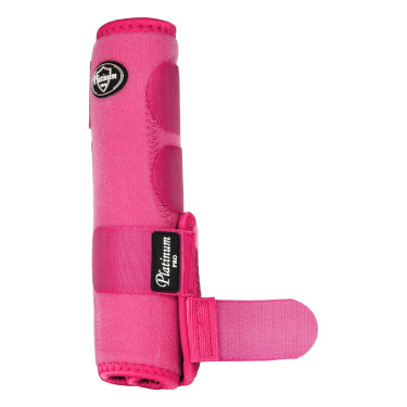 Guarnas traseiras western Platinum Pro Star Anatomic Fúcsia Rosa