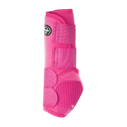 Guarnições anteriores western Platinum Pro Star Anatomic Fúcsia Rosa
