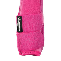 Guarnições anteriores western Platinum Pro Star Anatomic Fúcsia Rosa