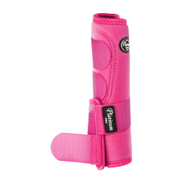 Guarnições anteriores western Platinum Pro Star Anatomic Fúcsia Rosa