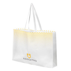 Grande sacola de compras Equestro em não tecido (75×45×15 cm)