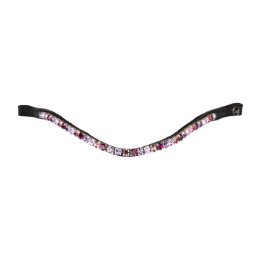 Frontal Supreme Shade com strass Preto / roxo
