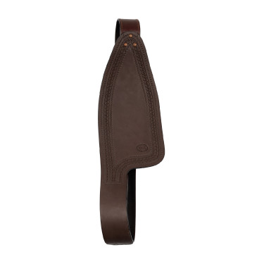 Fenders de sela western Pool’s em couro Castanho
