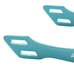 Esporas Acavallo Arena Aluplus 2.0 com strass Azul céu