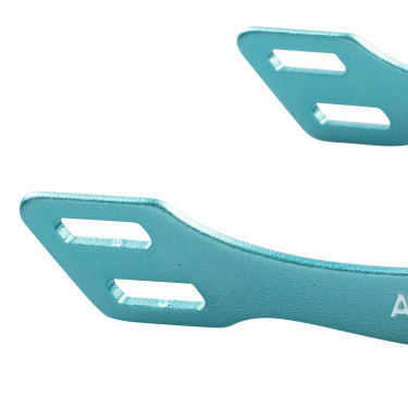 Esporas Acavallo Arena Aluplus 2.0 com strass Azul céu