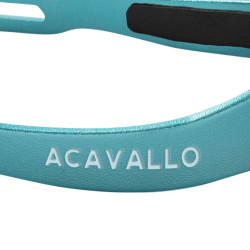 Esporas Acavallo Arena Aluplus 2.0 com strass Azul céu