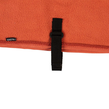 Manta polar Equestro para cavalo de brinquedo Vermelho tijolo