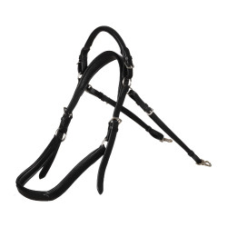 Cinta de salto em couro Supreme Preto