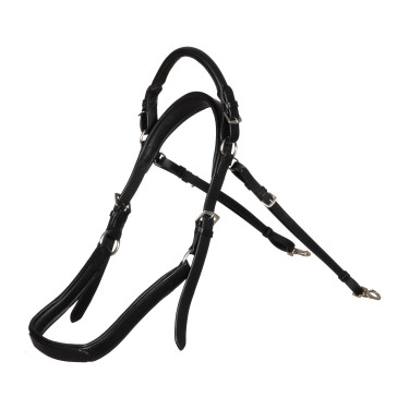 Cinta de salto em couro Supreme Preto