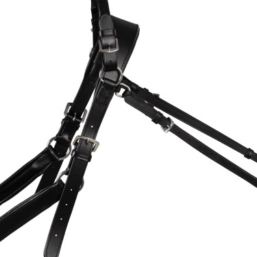 Cinta de salto em couro Supreme Preto