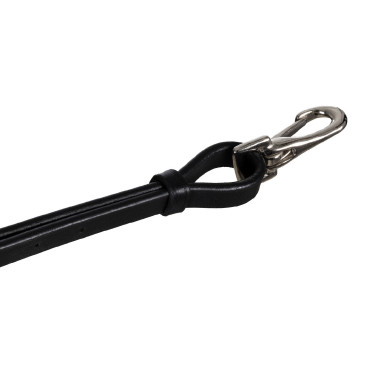 Cinta de salto em couro Supreme Preto