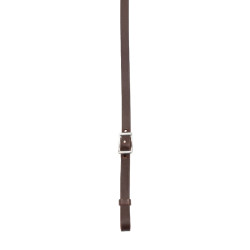 Peitoral western Lakota em couro Envernizado Castanho