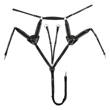 Peitoral Supreme de 5 pontos Preto