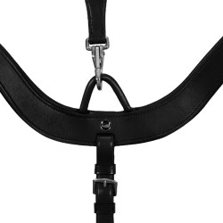 Peitoral de caça Hunting Supreme anatómico com martingale amovível Preto