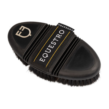 Escova macia natural flexível Equestro Preto
