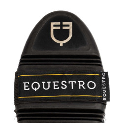 Escova Equestro flexível com cerdas curtas sintéticas Preto