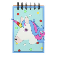 Caderno de notas Equi-Kids Unicórnio Azul Caderno de notas Equi-Kids Unicórnio Azul