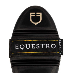 Escova de grooming Equestro flexível para escovagem Natural Castanho