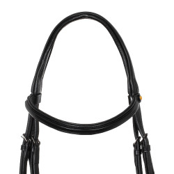 Bridão anatómico Equestro em couro Preto Bridão anatómico Equestro em couro Preto