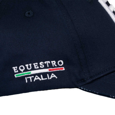Boné unissexo Equestro x FISE Blazer marinho Azul-marinho