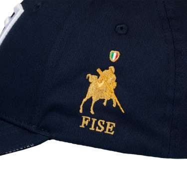 Boné unissexo Equestro x FISE Blazer marinho Azul-marinho