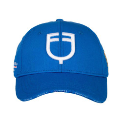 Boné unissexo Equestro x FISE Azul da Savoia