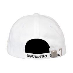 Boné unissexo Equestro x FISE Branco Boné unissexo Equestro x FISE Branco