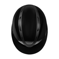 Capacete feminino Equestro Apocalypse com casco brilhante homologado EN 1384-2023 Preto / preto Capacete feminino Equestro Apocalypse com casco brilhante homologado EN 1384-2023 Preto / preto