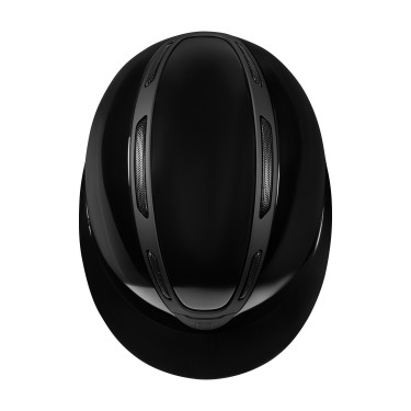 Capacete feminino Equestro Apocalypse com casco brilhante homologado EN 1384-2023 Preto / preto Capacete feminino Equestro Apocalypse com casco brilhante homologado EN 1384-2023 Preto / preto