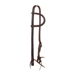 Bridão western Lakota One Ear Envernizado Castanho