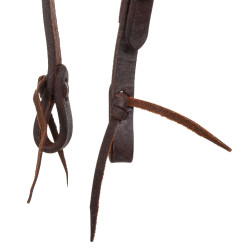 Bridão western Lakota One Ear Envernizado Castanho