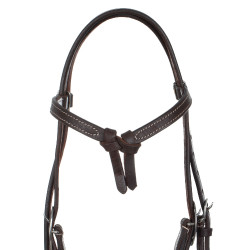 Bridão western Futurity Lakota Envernizado Castanho Bridão western Futurity Lakota Envernizado Castanho